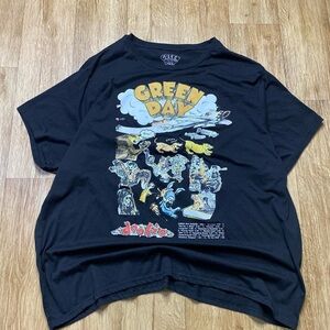 Green Day Black Tee